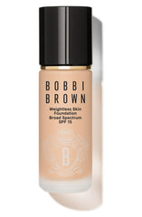 Light medium beige with pink undertones; for light to medium skin