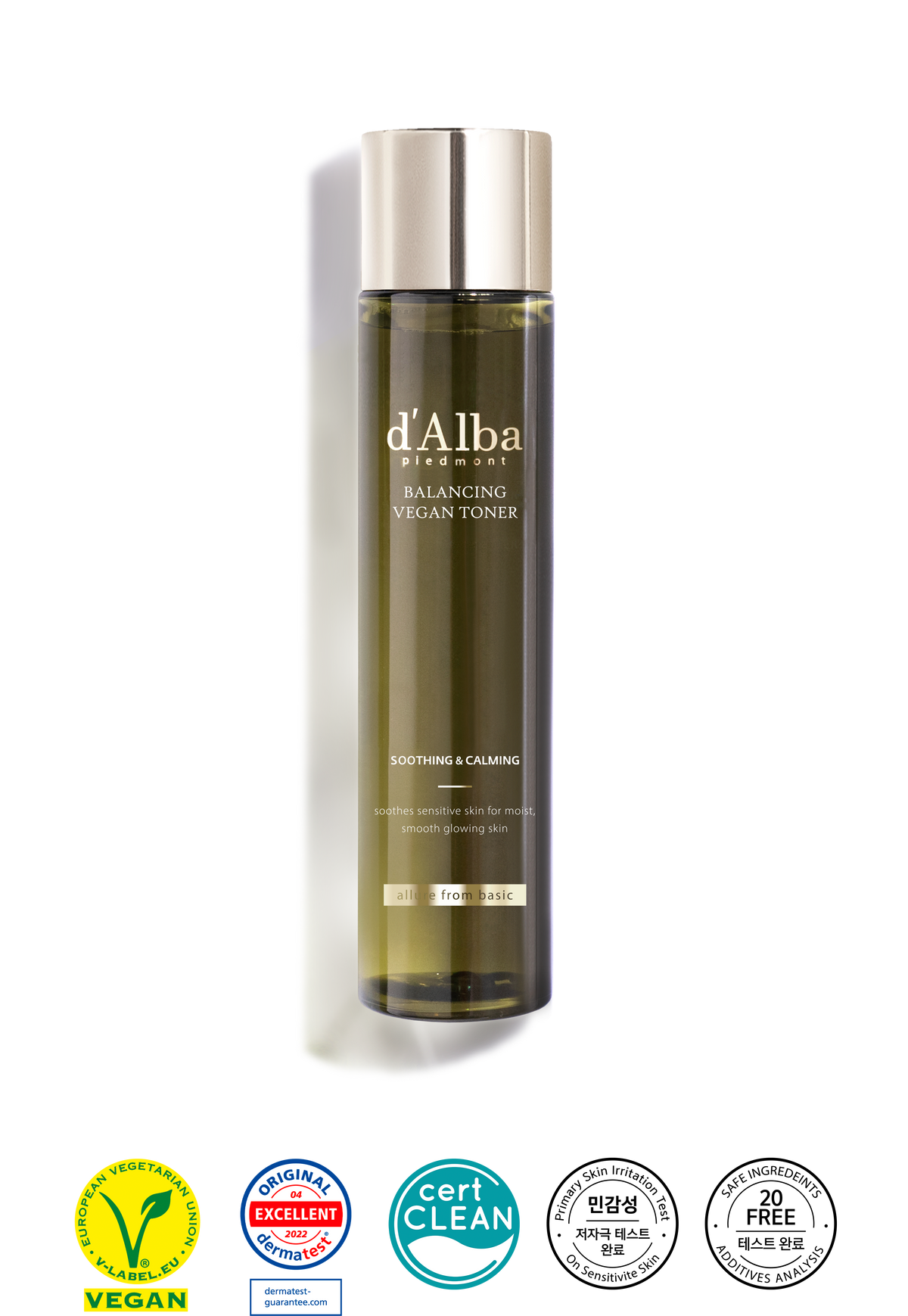 d'Alba Mild Skin Balancing Vegan Toner