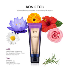 plu Body Scrub Prestige Therapy Edition, 3-in-1 Total Care Solution, Exfoliate Moisturize and Nourish