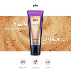 plu Body Scrub Prestige Therapy Edition, 3-in-1 Total Care Solution, Exfoliate Moisturize and Nourish