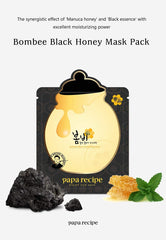 papa recipe  Bombee Black Honey Mask