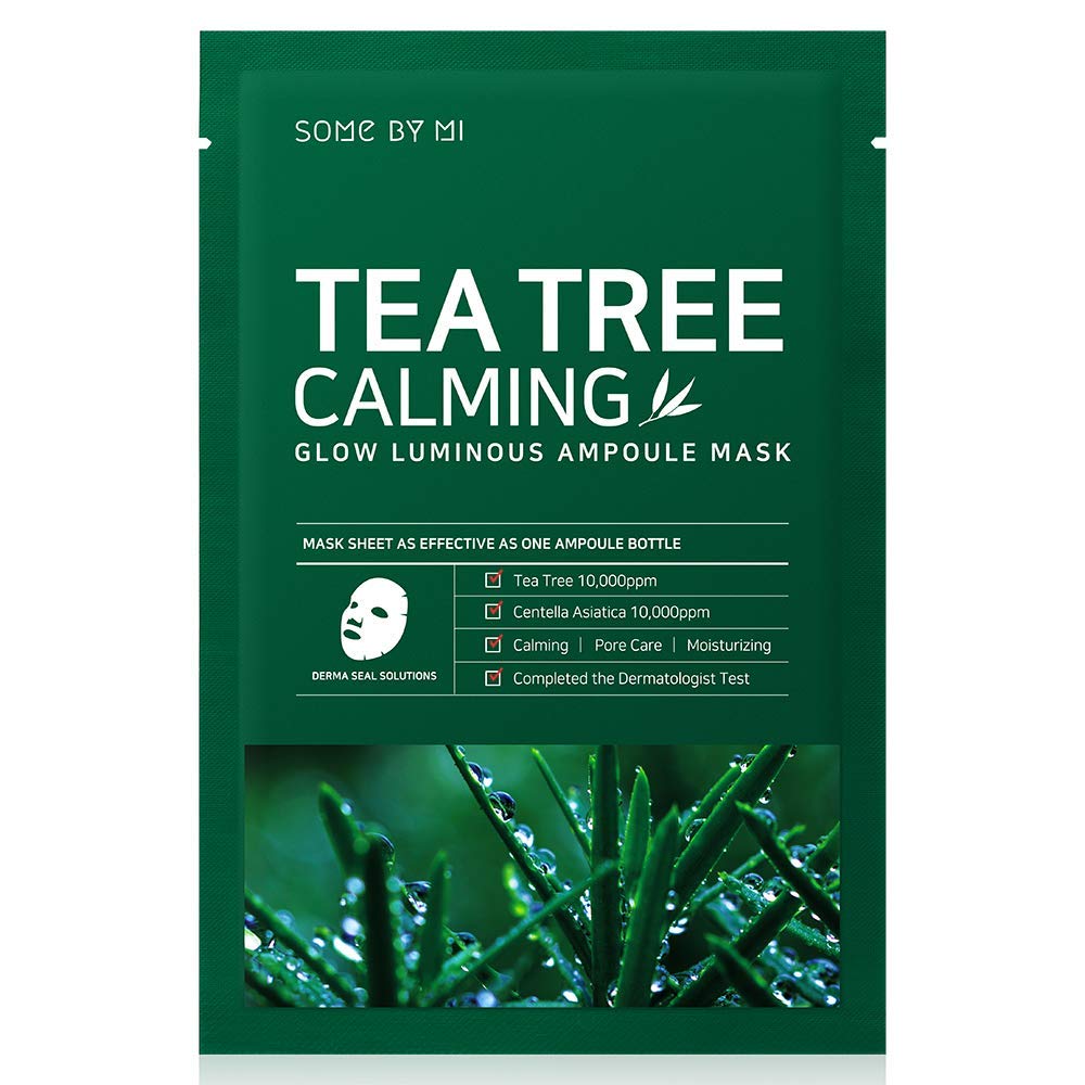 SOME BY MI Tea Tree Calming Glow Luminous Ampoule Mask