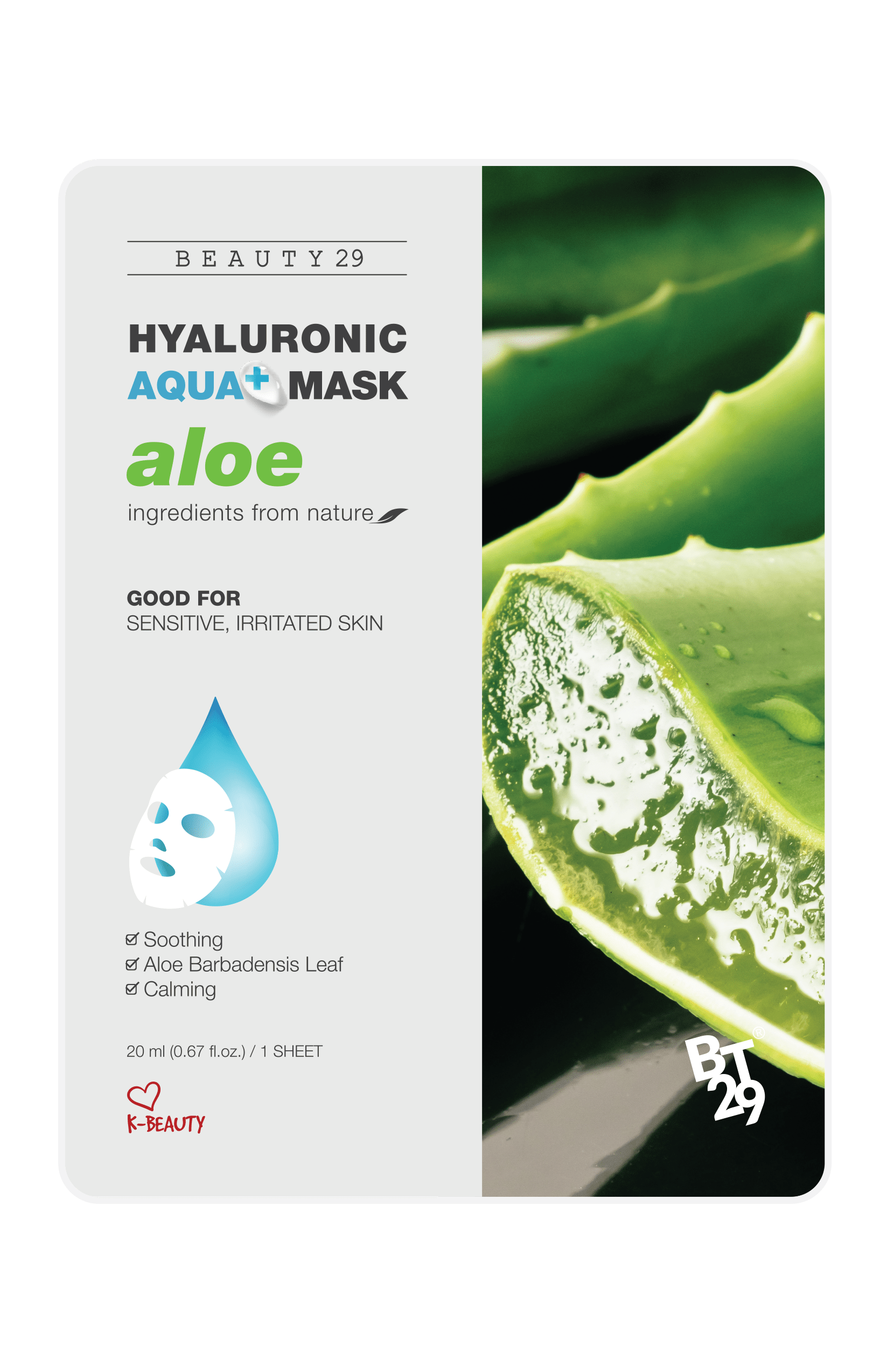 BEAUTY29 Hyaluronic Aqua+ Mask - eCosmeticWorld