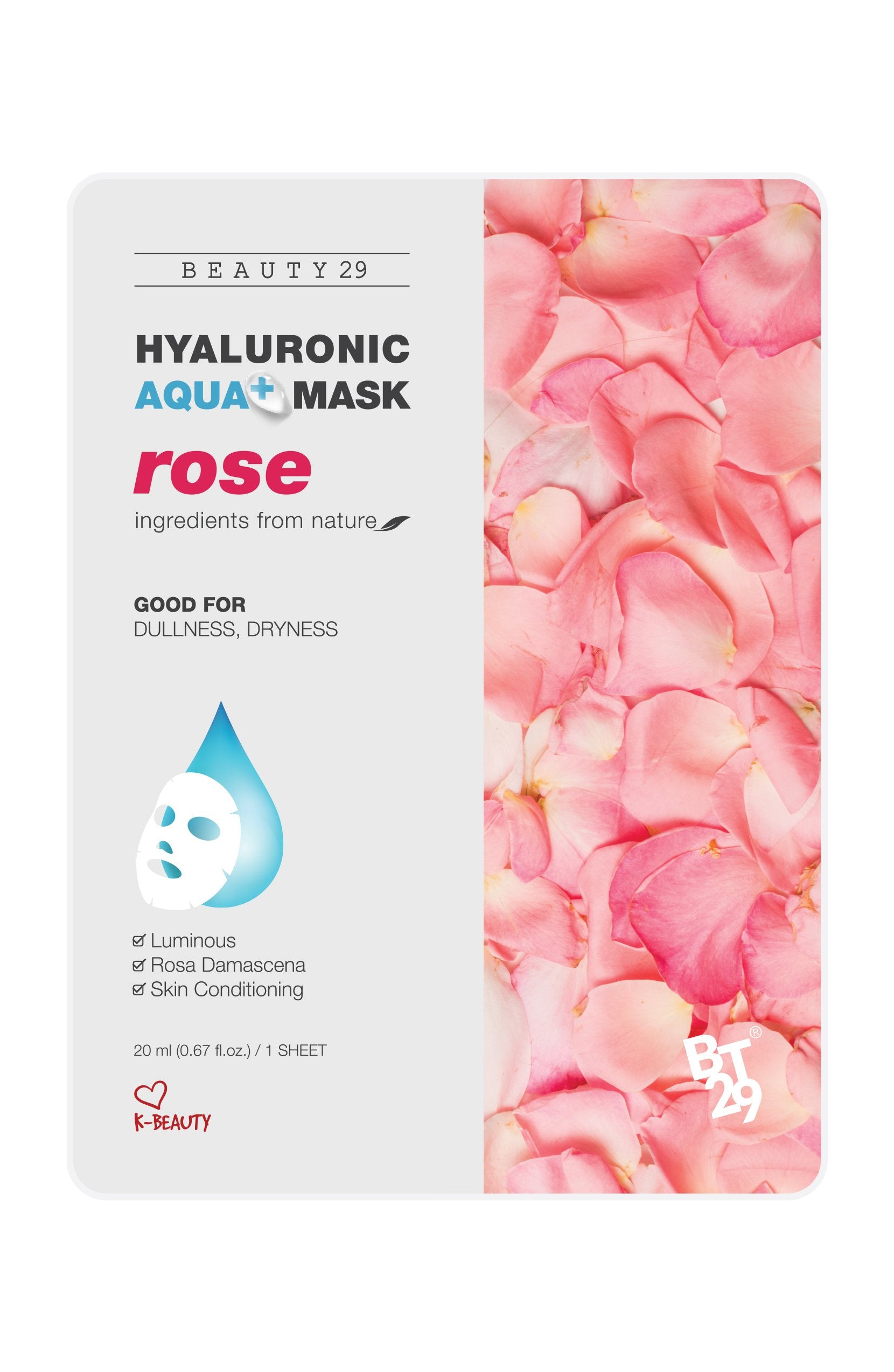 BEAUTY29 Hyaluronic Aqua+ Mask - eCosmeticWorld