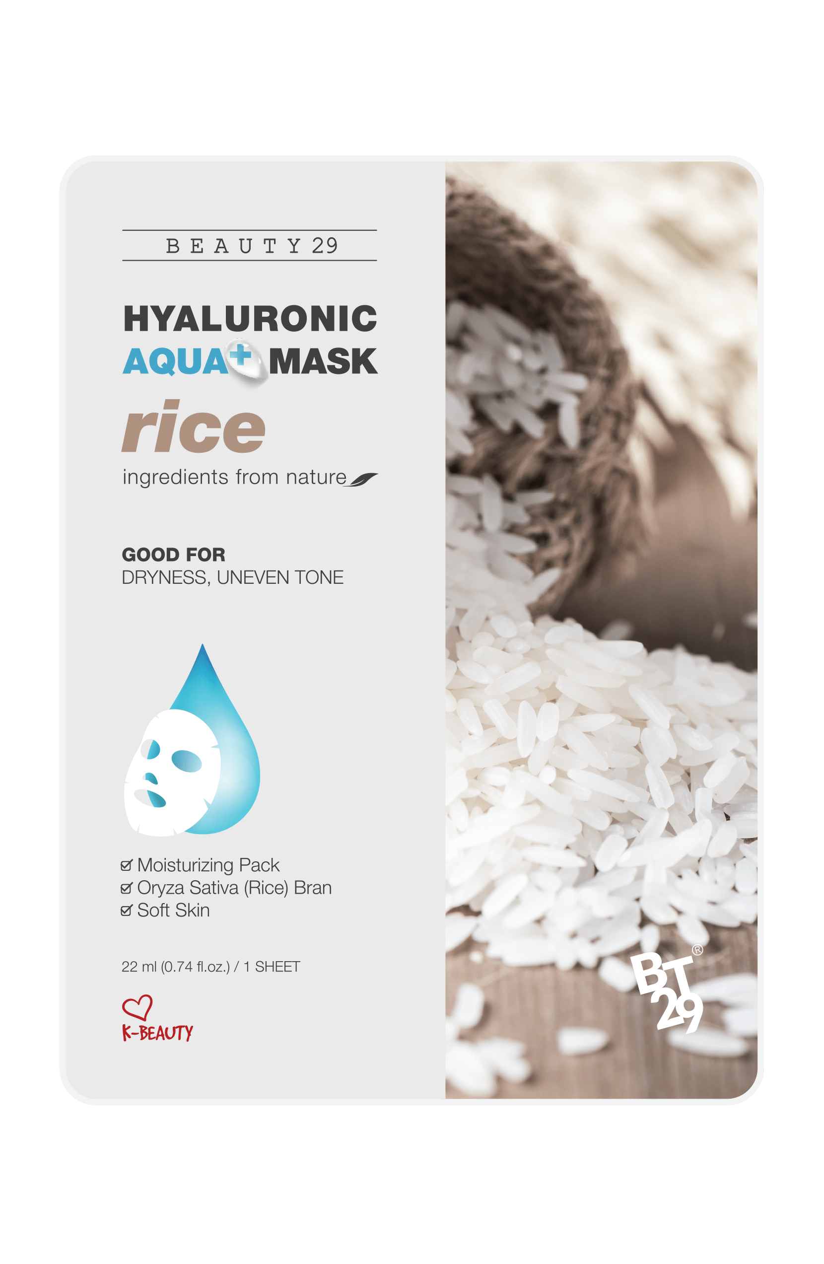 BEAUTY29 Hyaluronic Aqua+ Mask - eCosmeticWorld