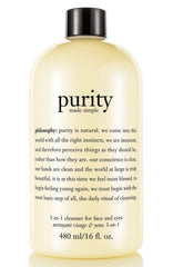 philosophy purity made simple one-step facial cleanser