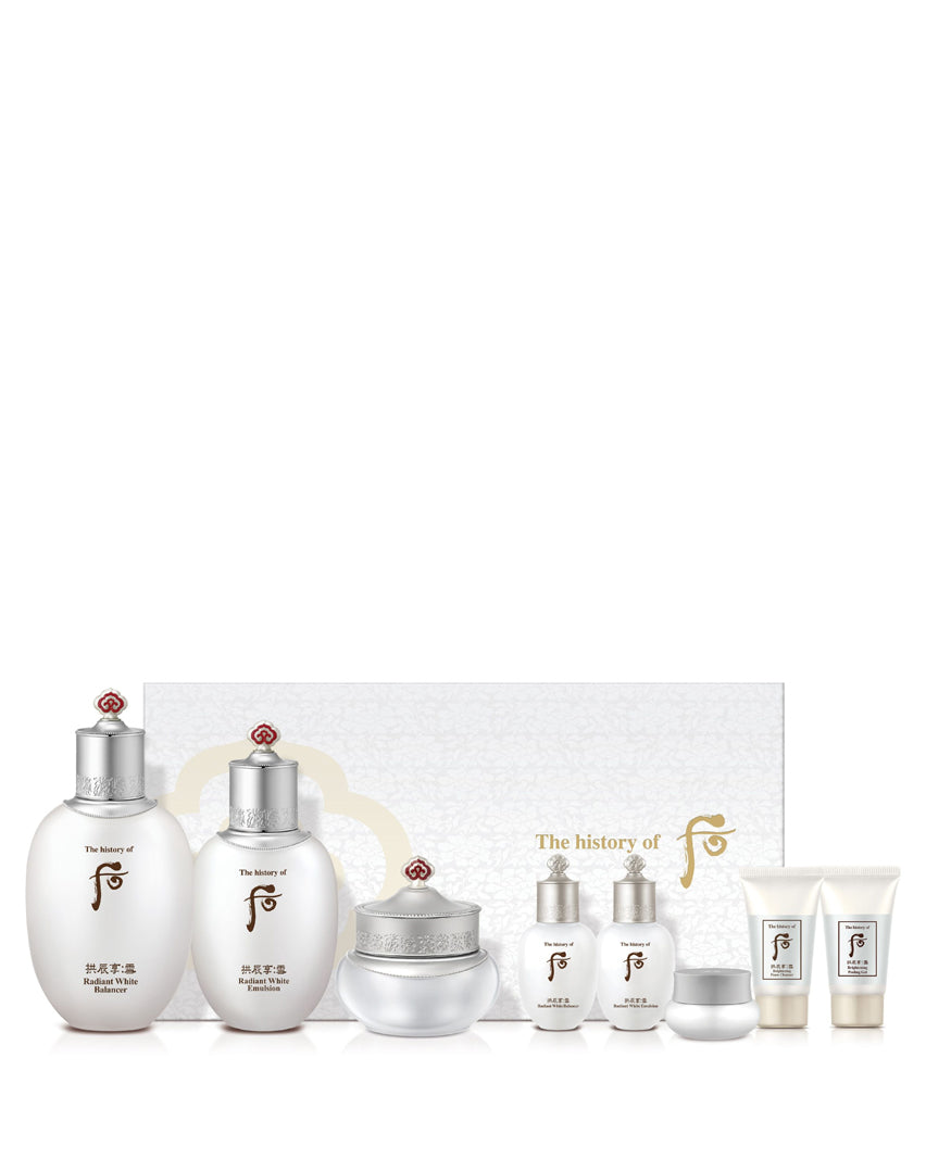 The History of Whoo Gongjinhyang Seol Radiant White 3pcs Set