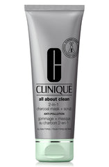 Clinique All About Clean 2-in-1 Charcoal Mask + Scrub