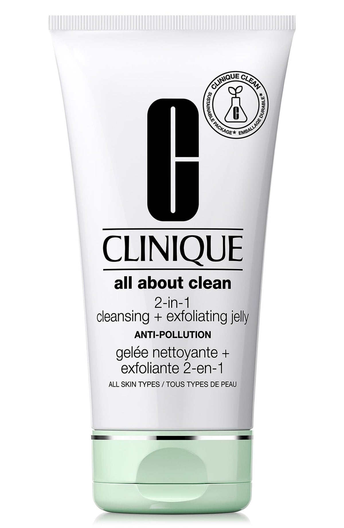 Clinique All About Clean 2-in-1 Cleansing + Exfoliating Jelly